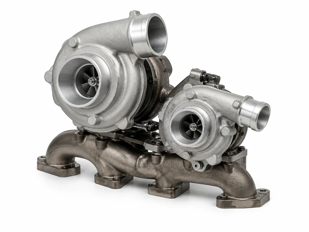 3.0 TDV6 / SDV6 Turbochargers, 306DT sequential twin